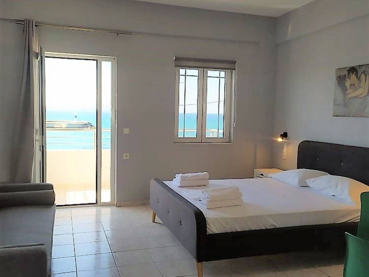 Ganze Wohnung, In Kato Gouves mit Gemeinschaftspool in Gouves, Iraklio-Heraklion und Umgebung