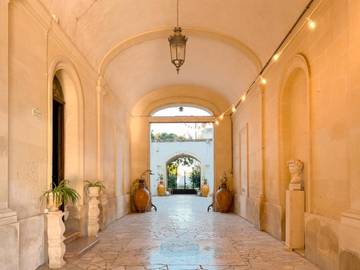 Ferienhaus für 4 Personen, mit Pool und Ausblick sowie Garten in Apulien