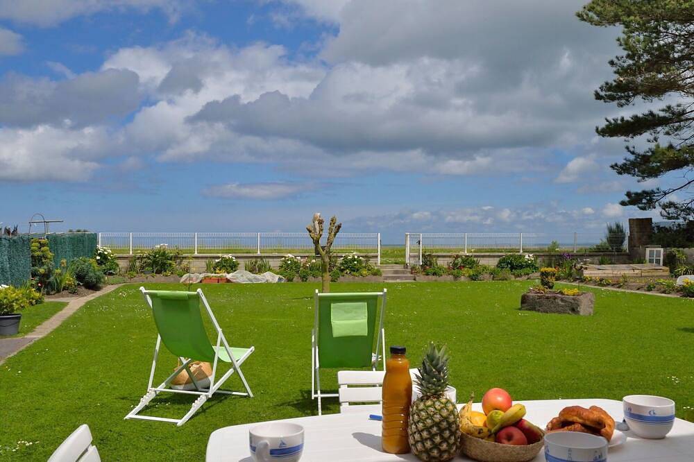 Apartamento entero, Bonito apartamento para 4 personas con Wifi, Tv, terraza y aparcamiento in Cherrueix, Bahía del Monte Saint-Michel