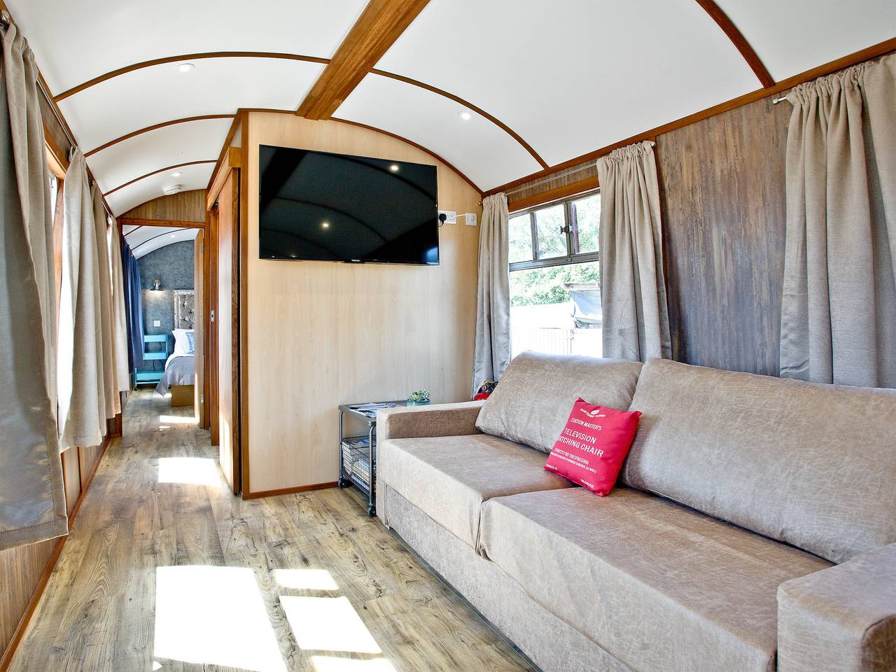 Brunel Boutique Railway Carriage 2 in Dawlish Warren, Dawlish