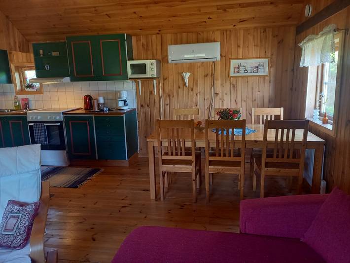 Ferienhaus zwischen den Seen Oklången und Mäsen in Varberg, Halland