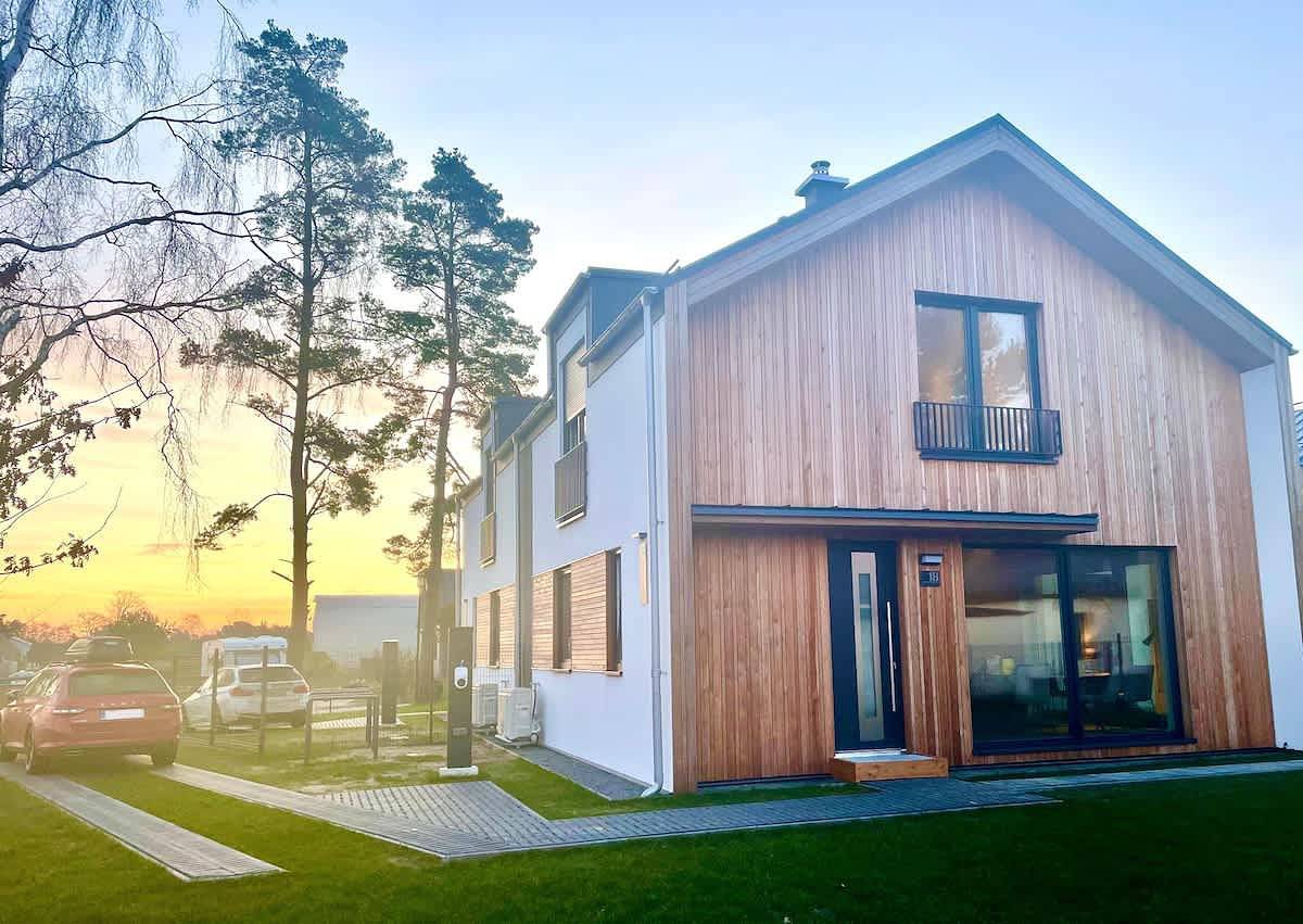 Ferienhaus für 6 Personen mit Sauna in Pruchten, Vorpommern