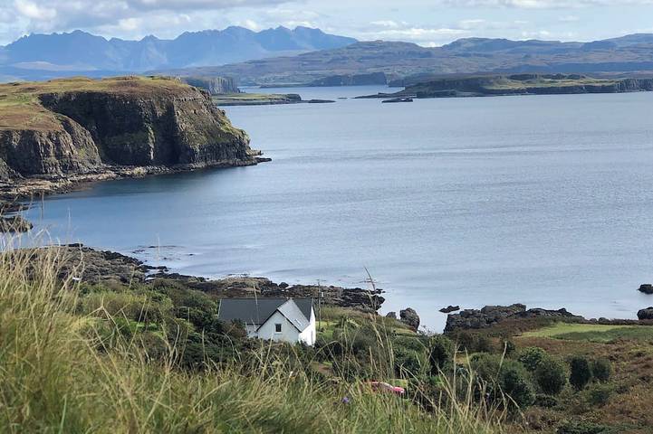 Vakantieappartement voor 4 personen, met tuin op Skye