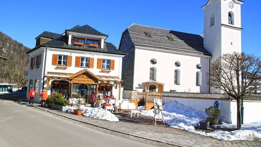 Vakantiewoning voor 2 personen, met zwembad, met huisdier in Strobl