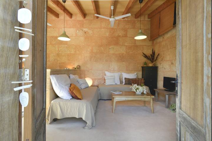 Studio für 3 Personen, mit Garten, kinderfreundlich in Santanyí - 2