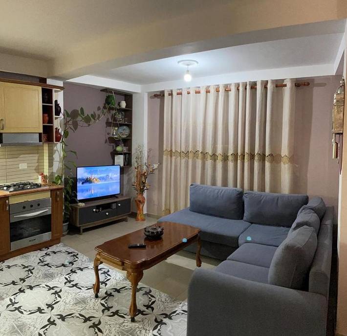 Appartement de vacances pour 3 personnes, avec jardin