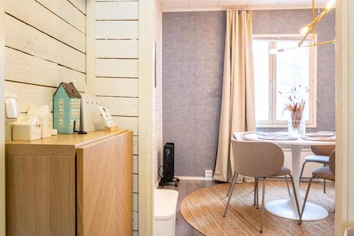 Appartement de vacances pour 3 personnes, avec jardin, animaux acceptés