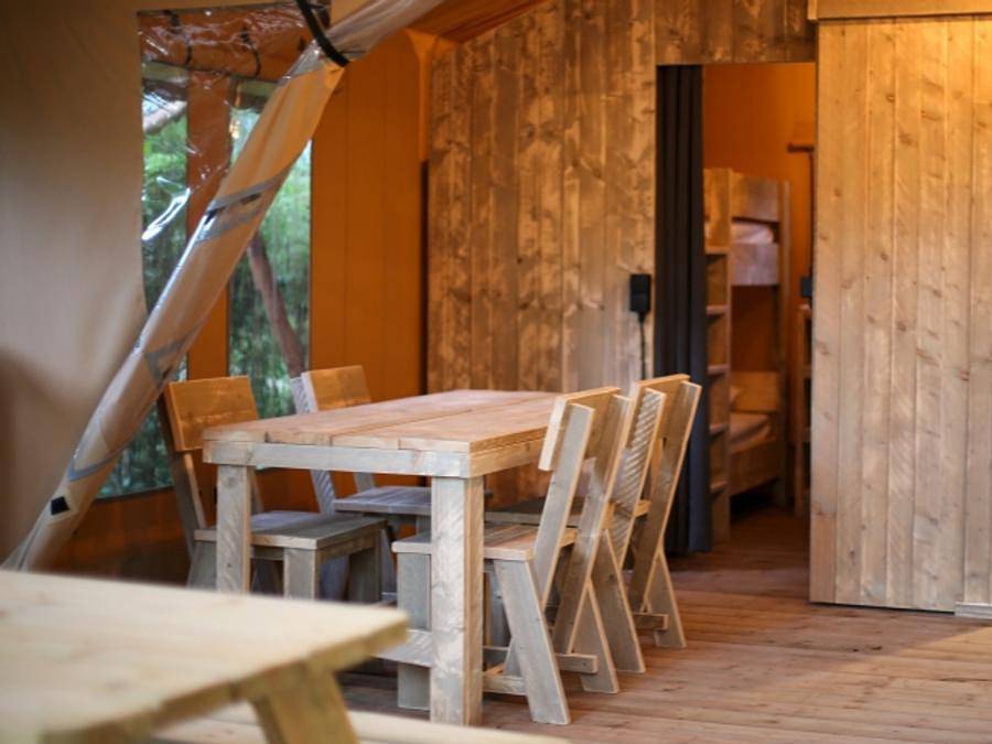 Camping Lodges & Nature - Tienda de lona y madera 4 personas - Safari Lodge 27 m² in Aviñón, Vaucluse