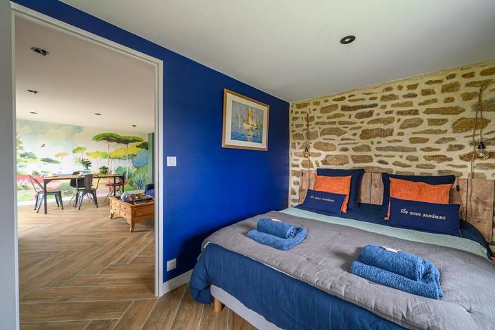 Appartement de vacances pour 2 personnes, avec terrasse et jardin