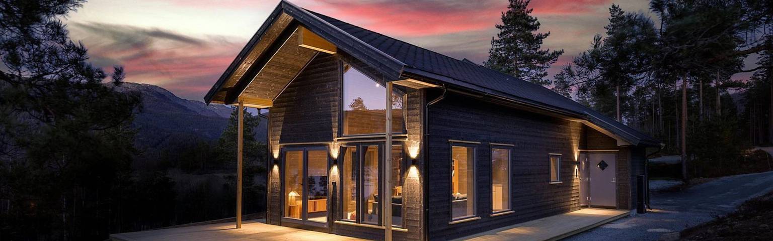 Gandalv Hytte 8p in Vrådal, Kviteseid