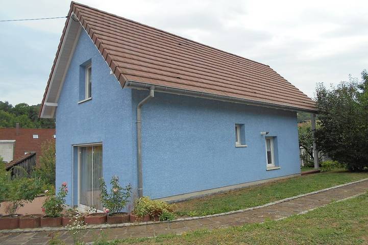 Das Lebkuchenhaus in Sainte-Marie-aux-Mines, Regionaler Naturpark Belchen der Vogesen