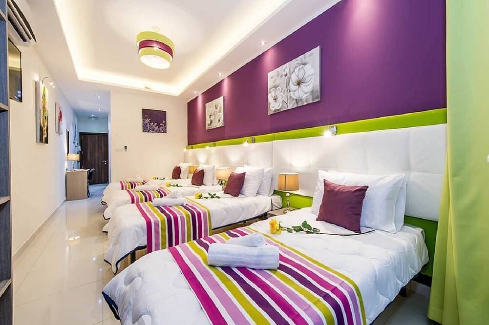 Ganze Wohnung, Studio Ferienwohnung nahe Strand - orange 1 in San Giljan, Insel Malta