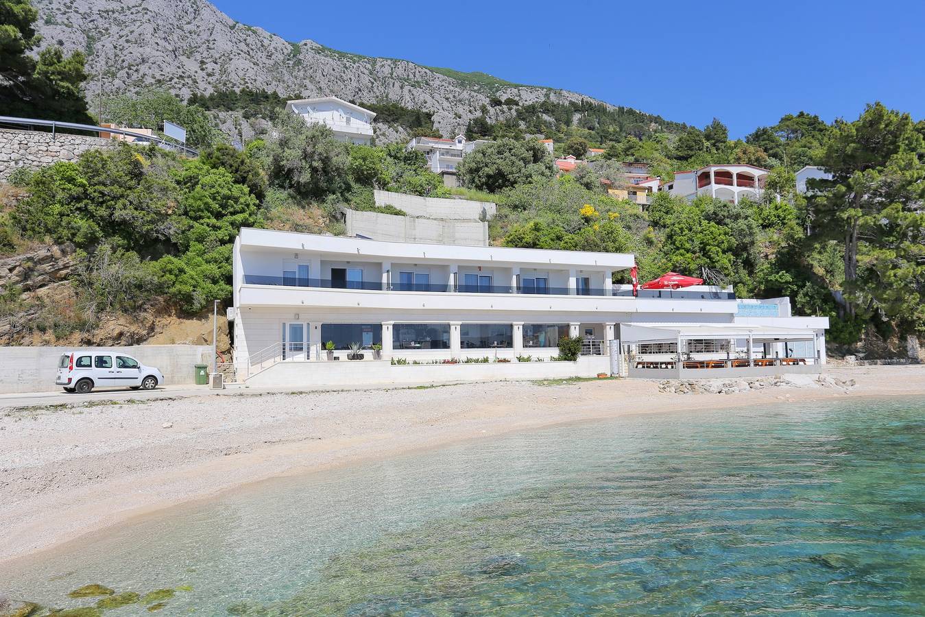Entire apartment, One bedroom apartment near beach Živogošće - Porat, Makarska A-18150-b in Zivogosce, Makarska Riviera