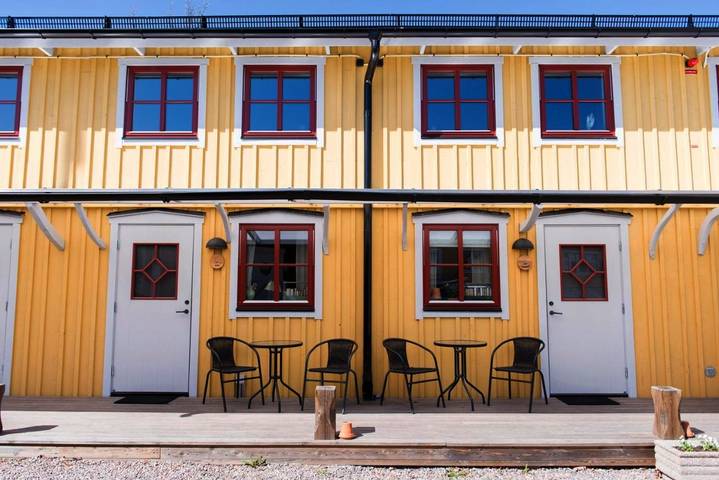 Ferienhaus für 2 Personen, mit Balkon und Terrasse sowie Garten und Ausblick in Uppsala - 3