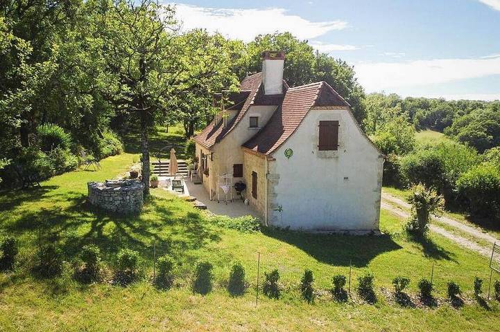 Location de vacances pour 6 personnes, avec Jardin à Caniac-du-Causse