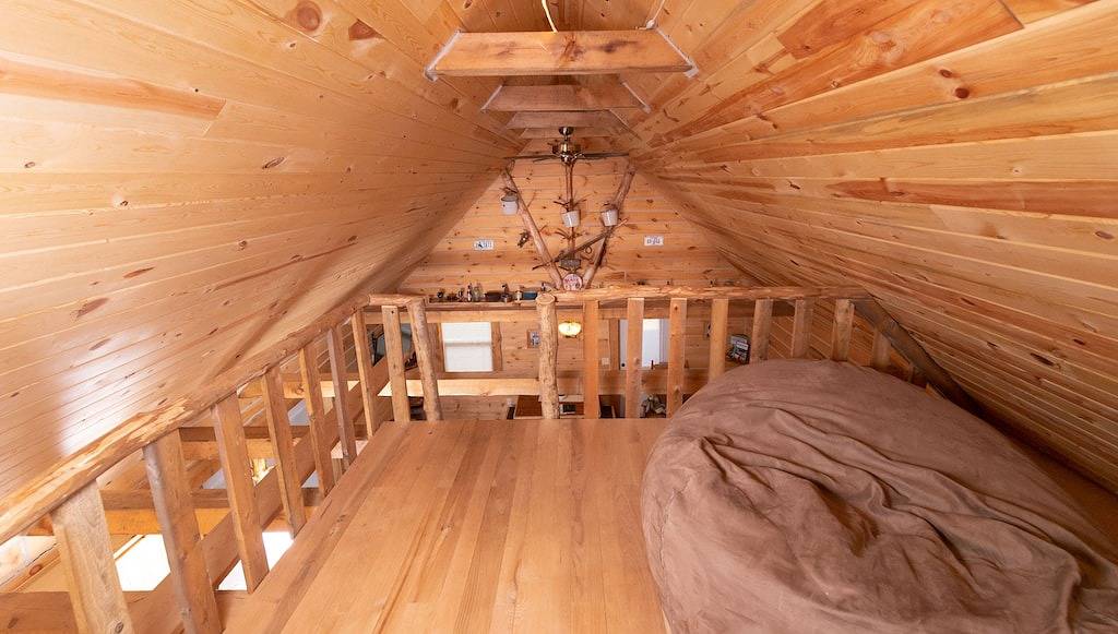 Bonnies Stadt Cabin-Madison Nur Log Cabin Vermietung in Madison, Dane County