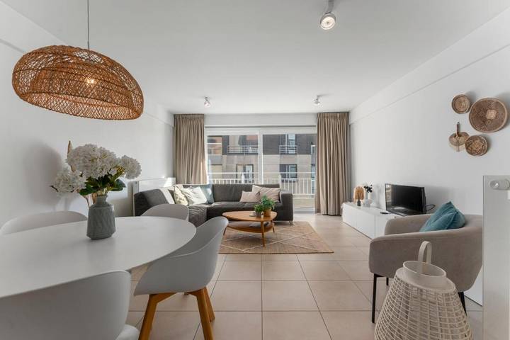 Location de vacances pour 5 personnes, avec balcon et vue à Knokke-Heist