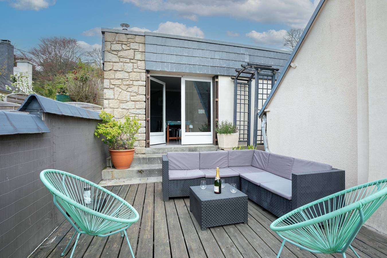 Casa de vacaciones 'Maison Au Port De Lézardrieux' con jardín privado, balcón y Wi-Fi in Lézardrieux, Costa de granito rosa