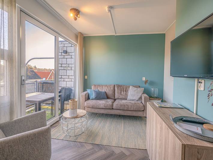 Vakantieappartement voor 2 personen, met balkon, kindvriendelijk op Texel