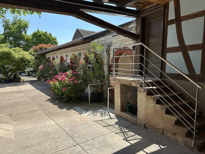 Gîte pour 2 personnes, avec jardin à Mundolsheim