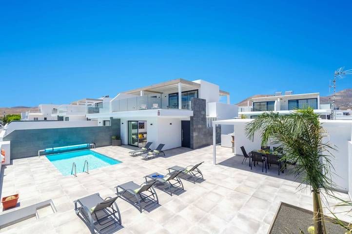 Villa für 6 Personen mit Garten in Puerto Calero, Yaiza