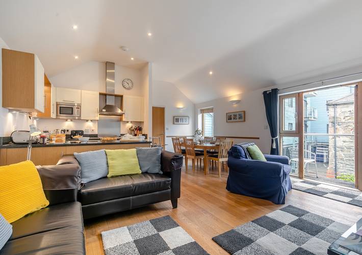 Holiday rental for 4 people, with balcony in Porthleven