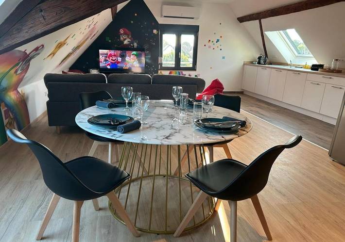 Gîte pour 4 personnes, avec vue et jardin à Muttersholtz - 2