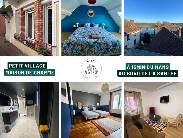 Maison de vacances pour 6 personnes, avec Balcon et Vue