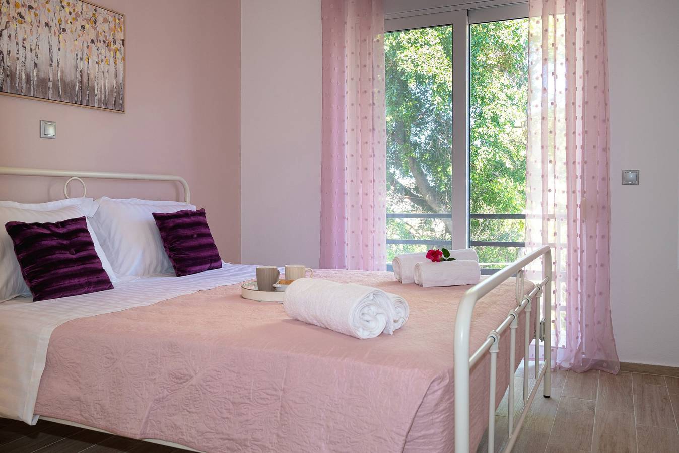 Ganze Wohnung, Ferienwohnung für 4 Personen mit Balkon in Ialysos, Rhodos