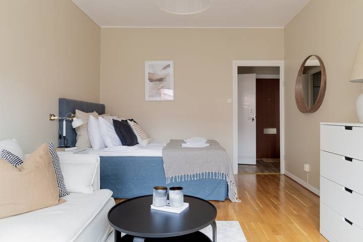 Ganze Ferienwohnung, Ferienwohnung für 2 Personen mit Balkon in Stockholm, Schwedische Ostsee