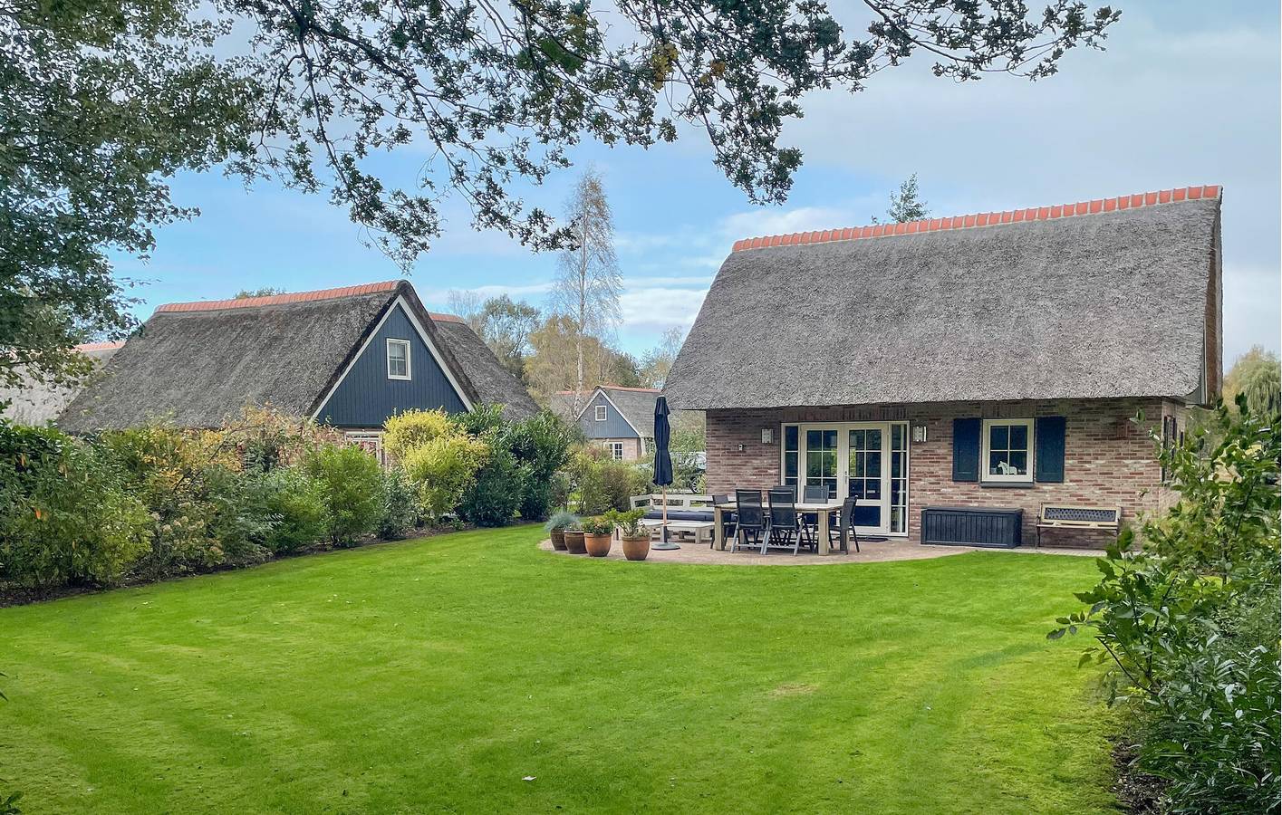 Vakantiehuis voor 6 personen met terras in Nationaal Park Weerribben-Wieden