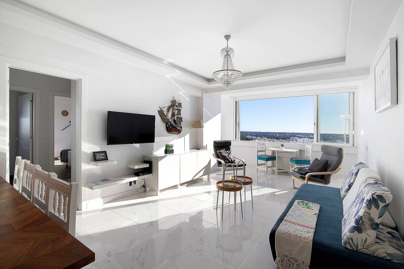 Ferienhaus 'Delmar' mit Meerblick, Wlan und Klimaanlage in Cavacos, Quarteira