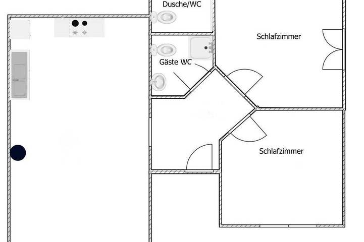Ferienwohnung für 7 Personen, mit Terrasse und Garten - 1