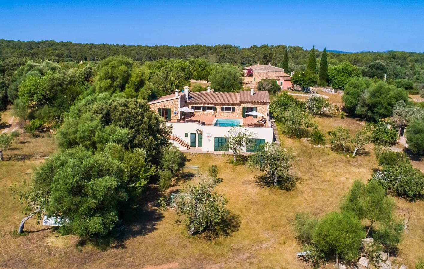 Sonnige Wohnung mit Pool in Pina (Mallorca) in Sencelles, Mallorca Inselmitte