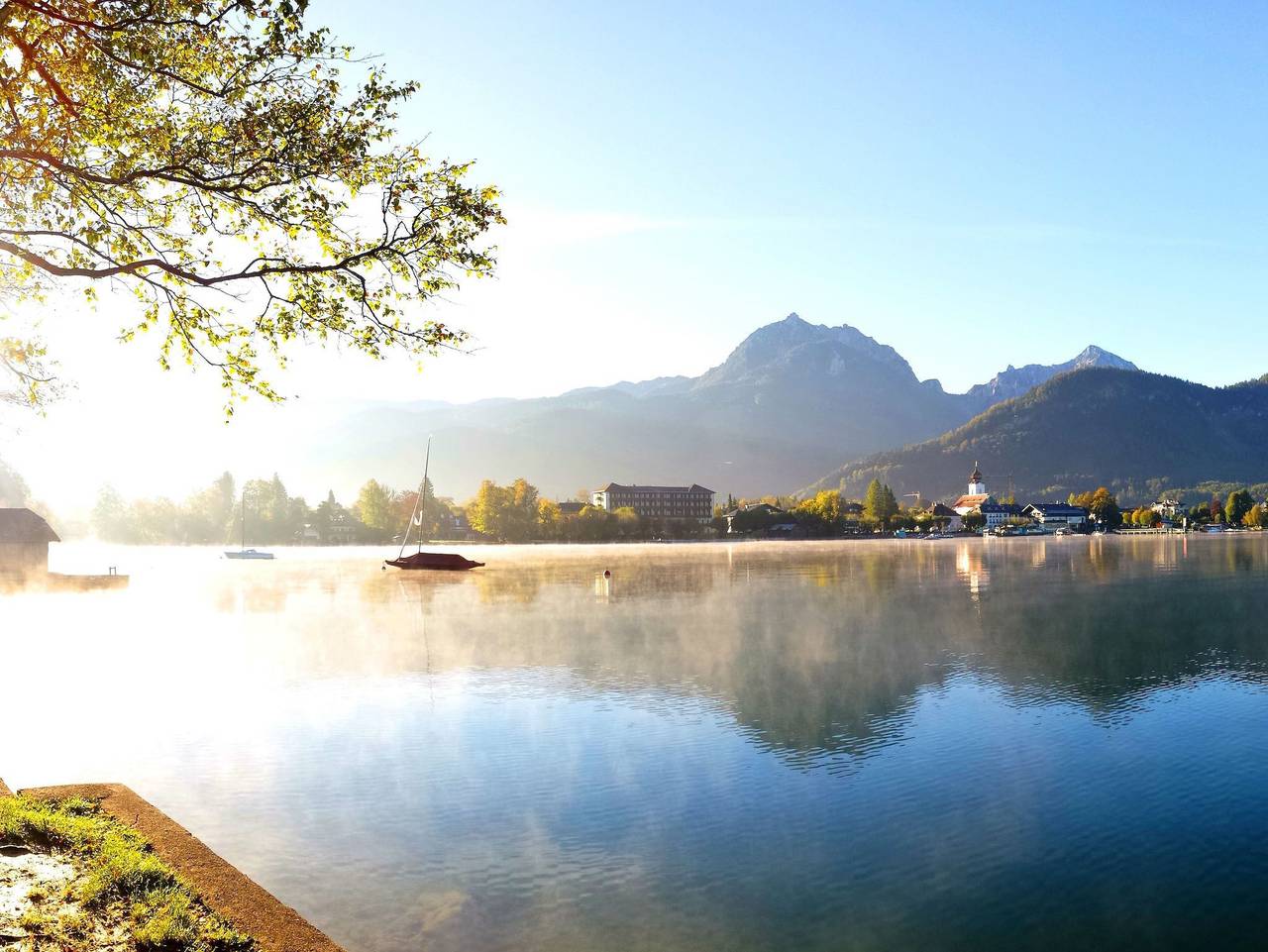 Ganze Ferienwohnung, Appartementhaus Grill - Ferienwohnung Venezia mit Whirlpool in Strobl, Salzkammergut