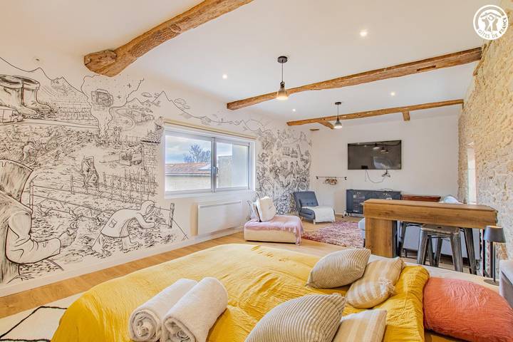 Gîte pour 3 personnes, avec jardin, animaux acceptés à Fuissé - 4