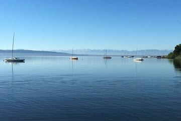 Ferienhaus für 6 Personen, mit Garten und Balkon am Ammersee