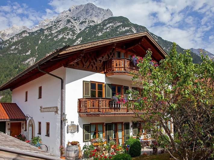 Ferienwohnung für 2 Personen, mit Balkon im Mittenwald - 3