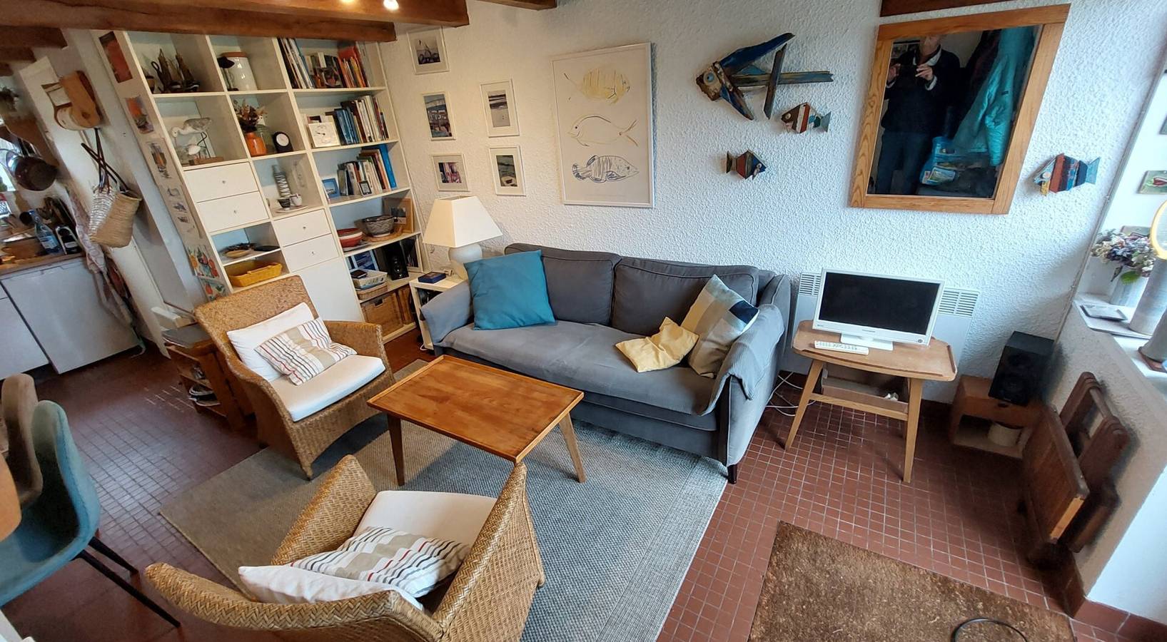 Maison de vacances « Résidence An Avel » avec vue sur mer et jardin privé in Larmor-Baden, Côte des Mégalithes