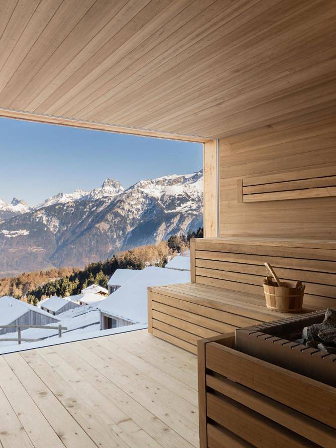 Hôtel pour 2 personnes, avec jardin ainsi que sauna et jacuzzi à Monthey - 4