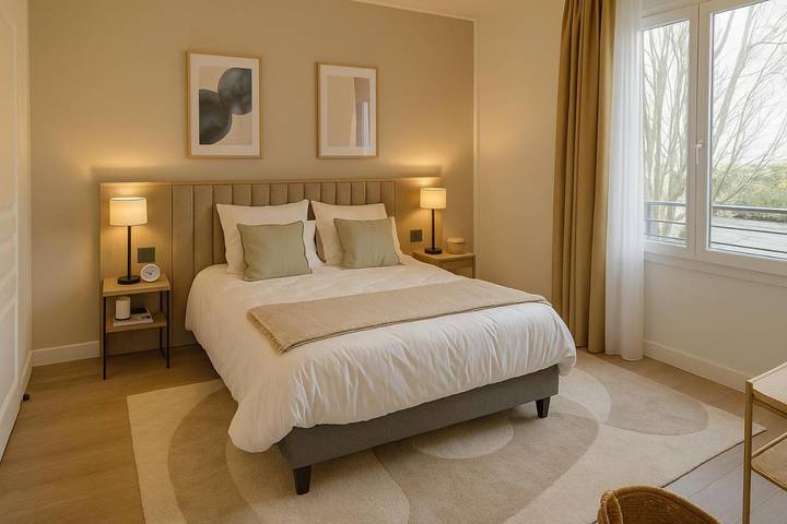 Appart’hôtel pour 2 personnes, avec jardin