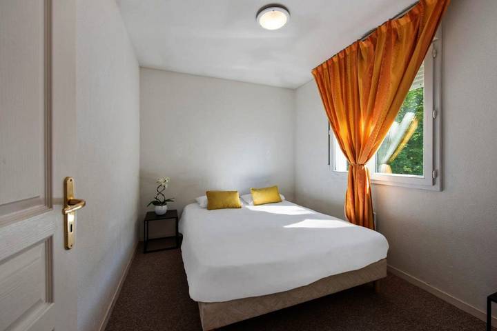 Appart’hôtel pour 4 personnes, avec jardin et terrasse