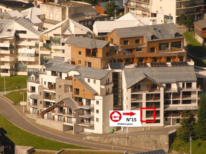 Studio entier, Studio à Gourette avec piscine et animaux acceptés, 4 pers in Gourette, Eaux-Bonnes