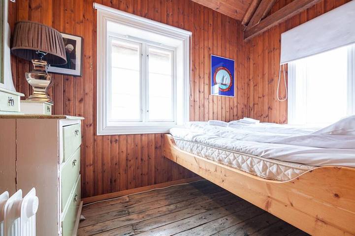 Blockhütte für 6 Personen, mit Terrasse auf den Lofoten - 3