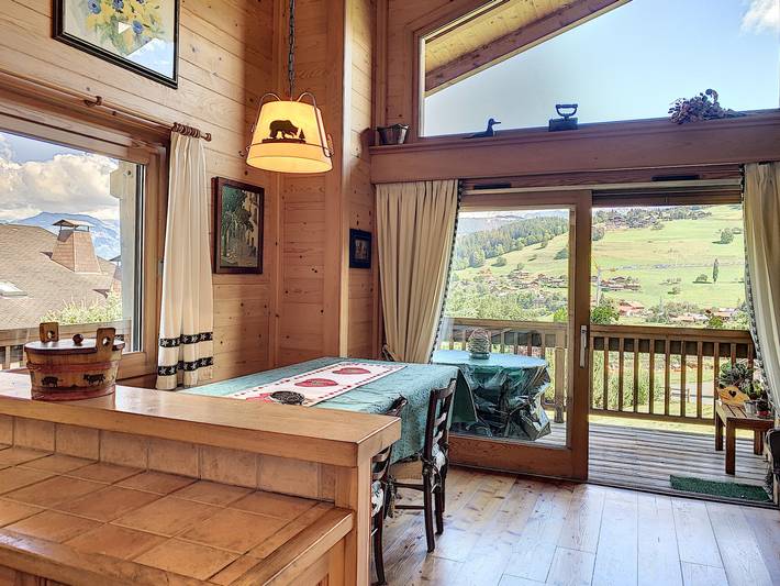 Gîte pour 4 personnes, avec balcon dans Office De Tourisme De Combloux - 3