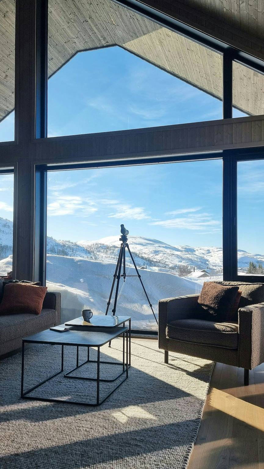 Moderne chalet met ski-in/ski-out in Sirdal in Sirdal