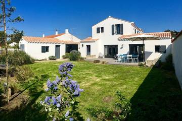 Gîte pour 8 personnes, avec terrasse et jardin dans Plage Mardi-Gras
