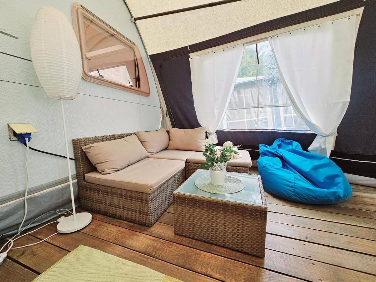 Przyczepa Grande Sole na Camping Kormoran in Zatoka Gdańska