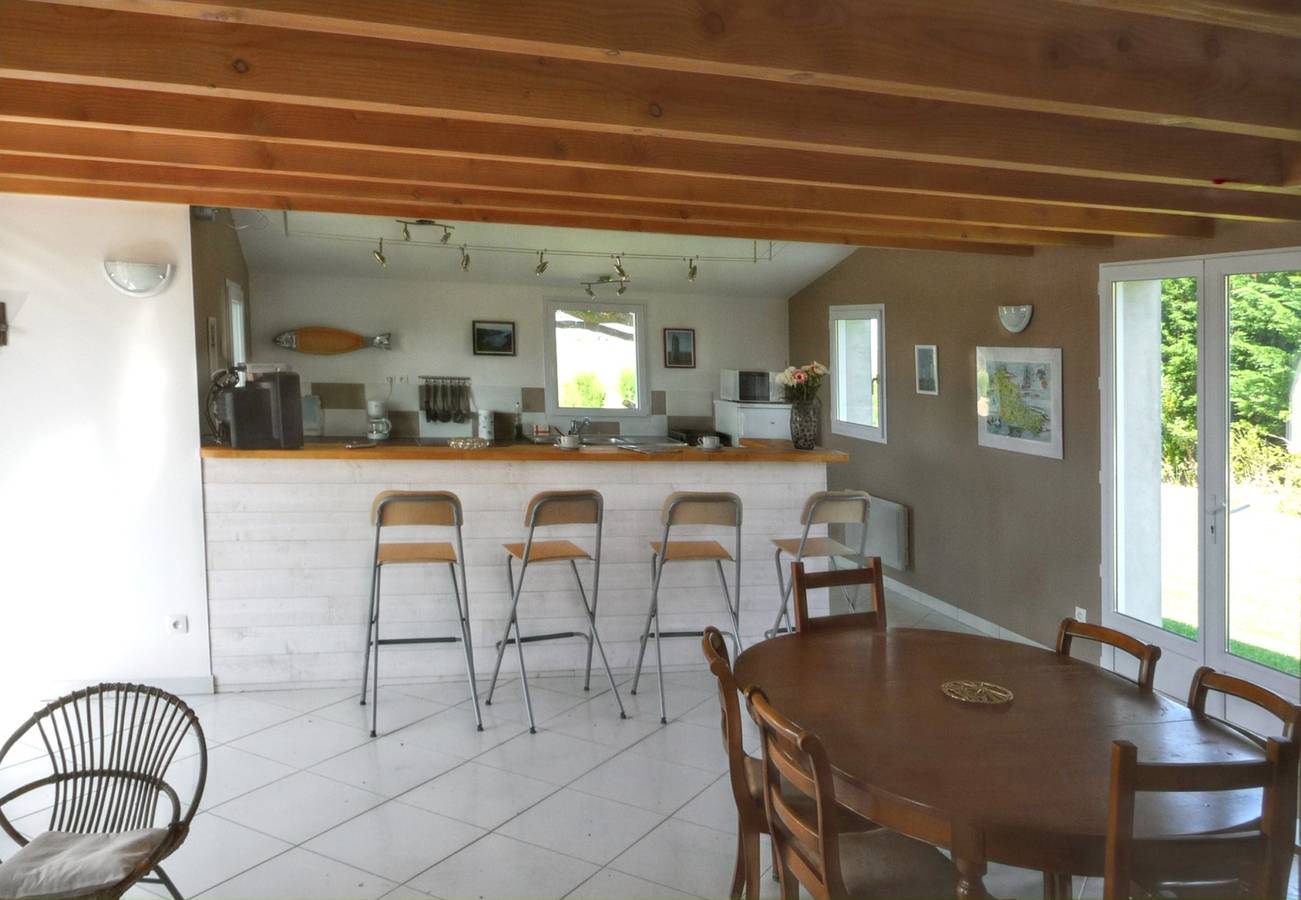 Charmantes Haus in Sauzon mit Garten und Terrasse in Sauzon, Côte des Mégalithes