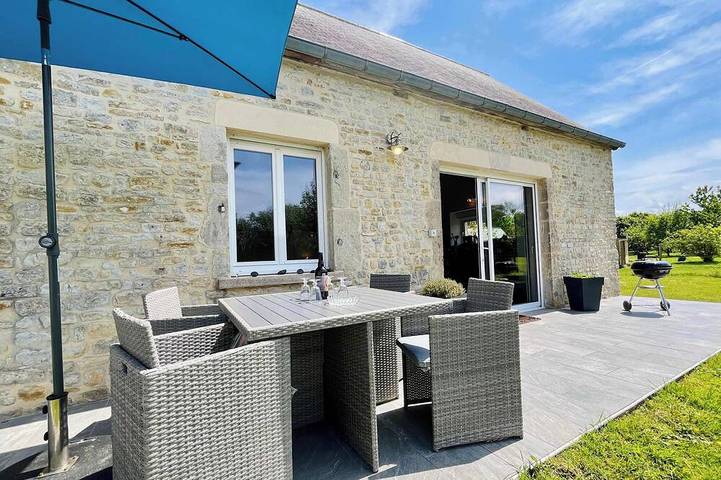 Location de vacances pour 4 personnes, avec jardin à Turqueville